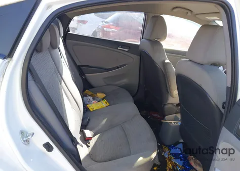 2017 Hyundai Accent Se from USA, damaged, VIN KMHCT4AE8HU246557